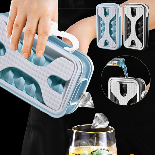 2in1 Portable Silicone Ice Ball Mold